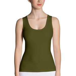 ICONIC Tank Top in Army Green