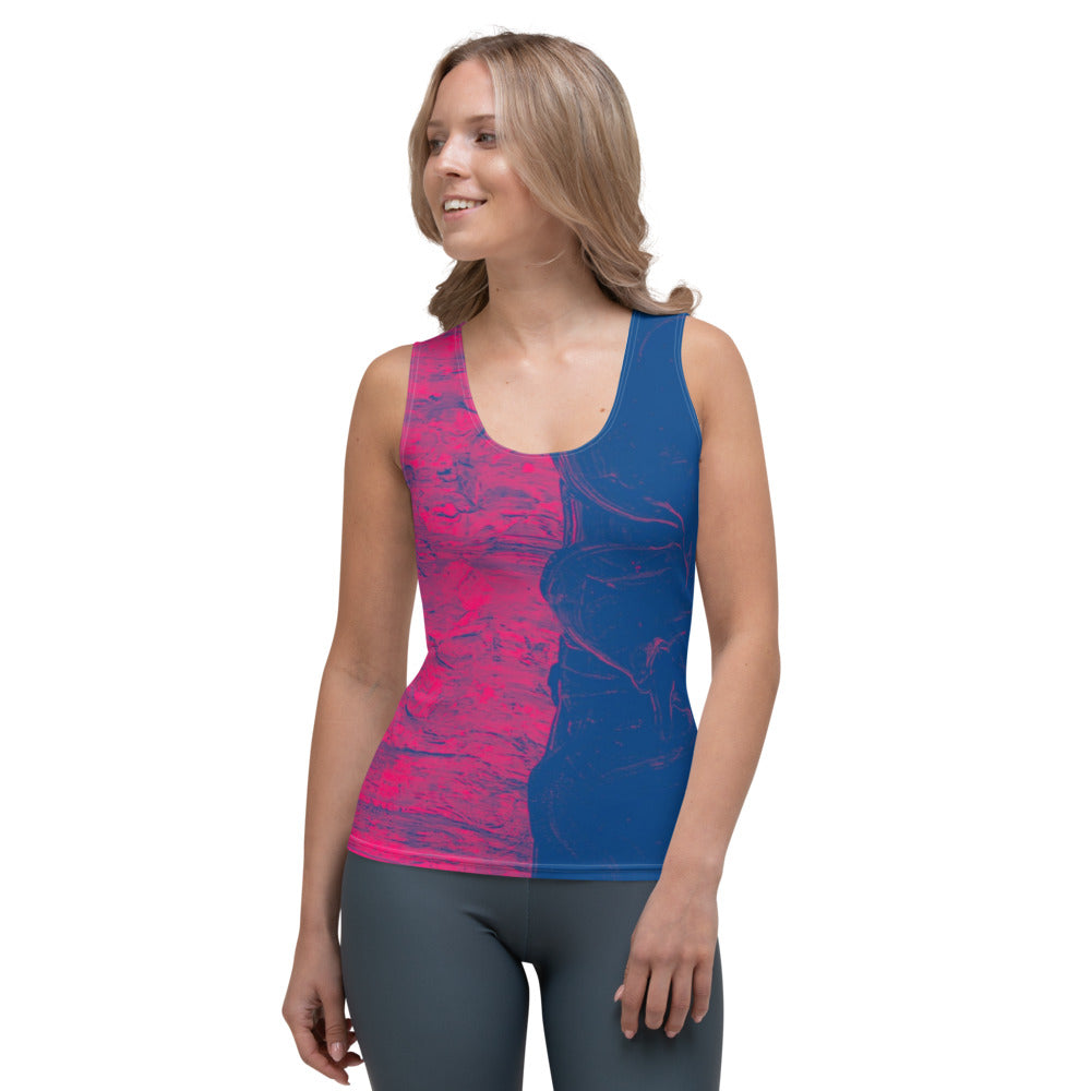 WSW Tank Top in Hot Pink