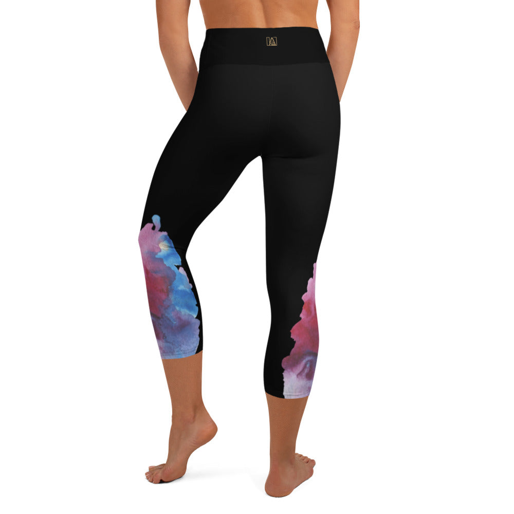 Notes In The Dark Yoga Capri Leggings