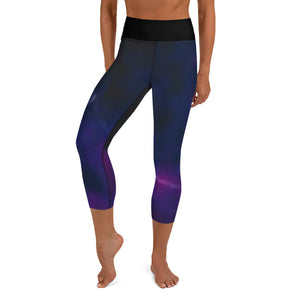 Cancer Constellation Yoga Capri Leggings