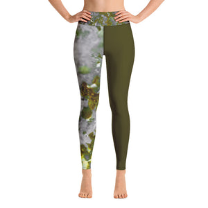 Bloom Within V Yoga Leggings