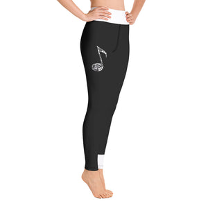 Music Is Life Yoga Leggings