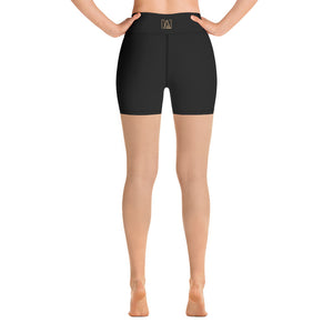 ICONIC Black Yoga Shorts