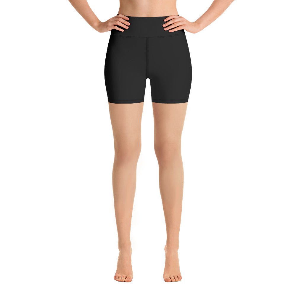 ICONIC Black Yoga Shorts