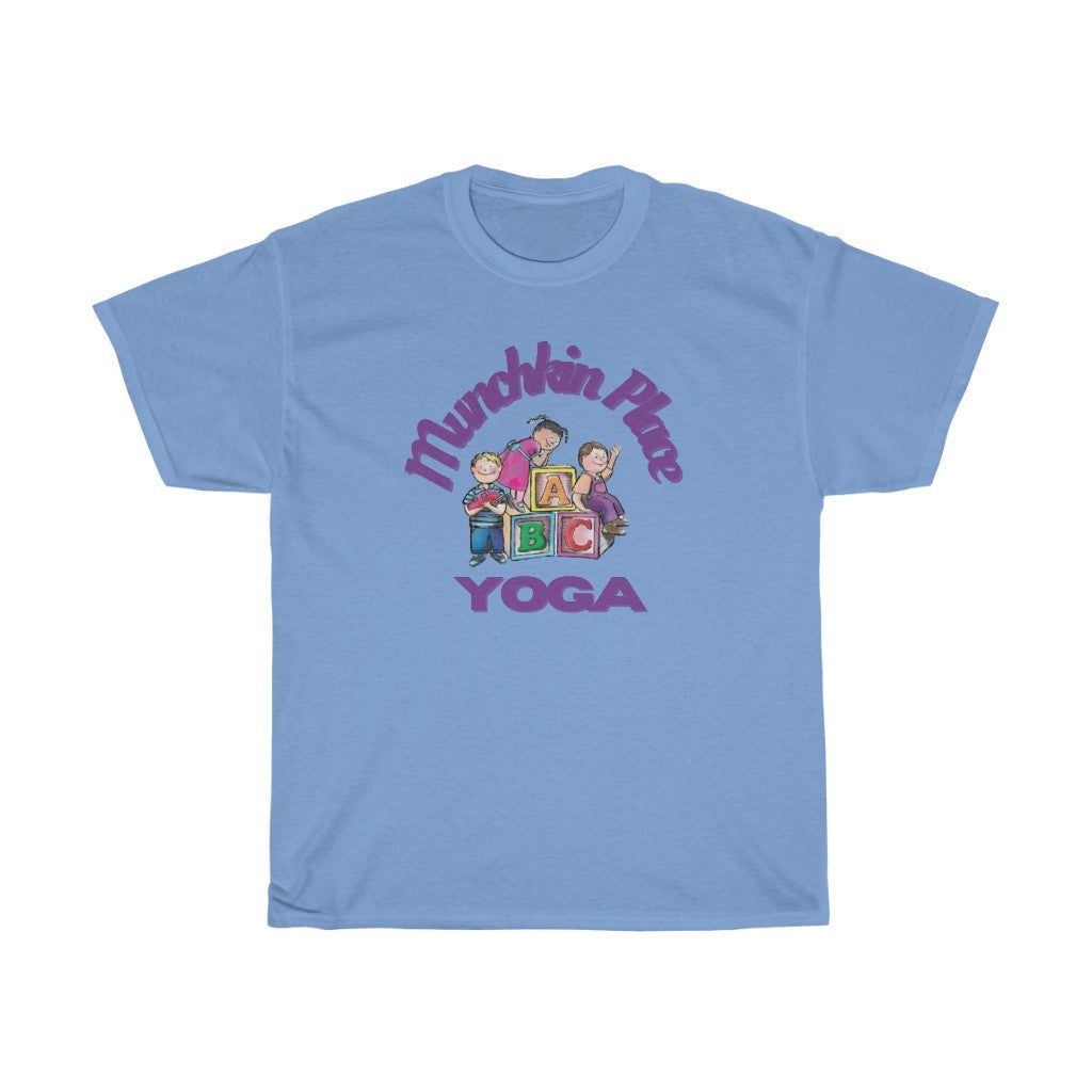 Munchkin Place Yoga Unisex Heavy Cotton Tee