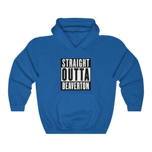 Straight Outta Beaverton Unisex Heavy Blend™ Hooded Sweatshirt