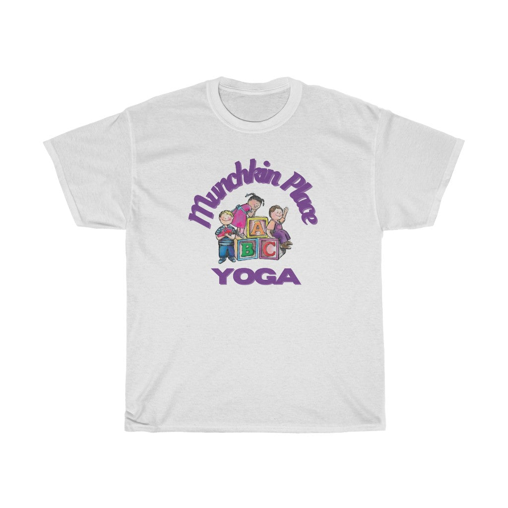 Munchkin Place Yoga Unisex Heavy Cotton Tee