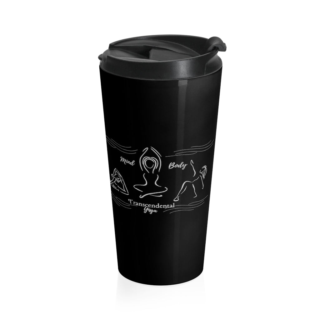 Mind Body Transcendental Yoga Stainless Steel Travel Mug lll