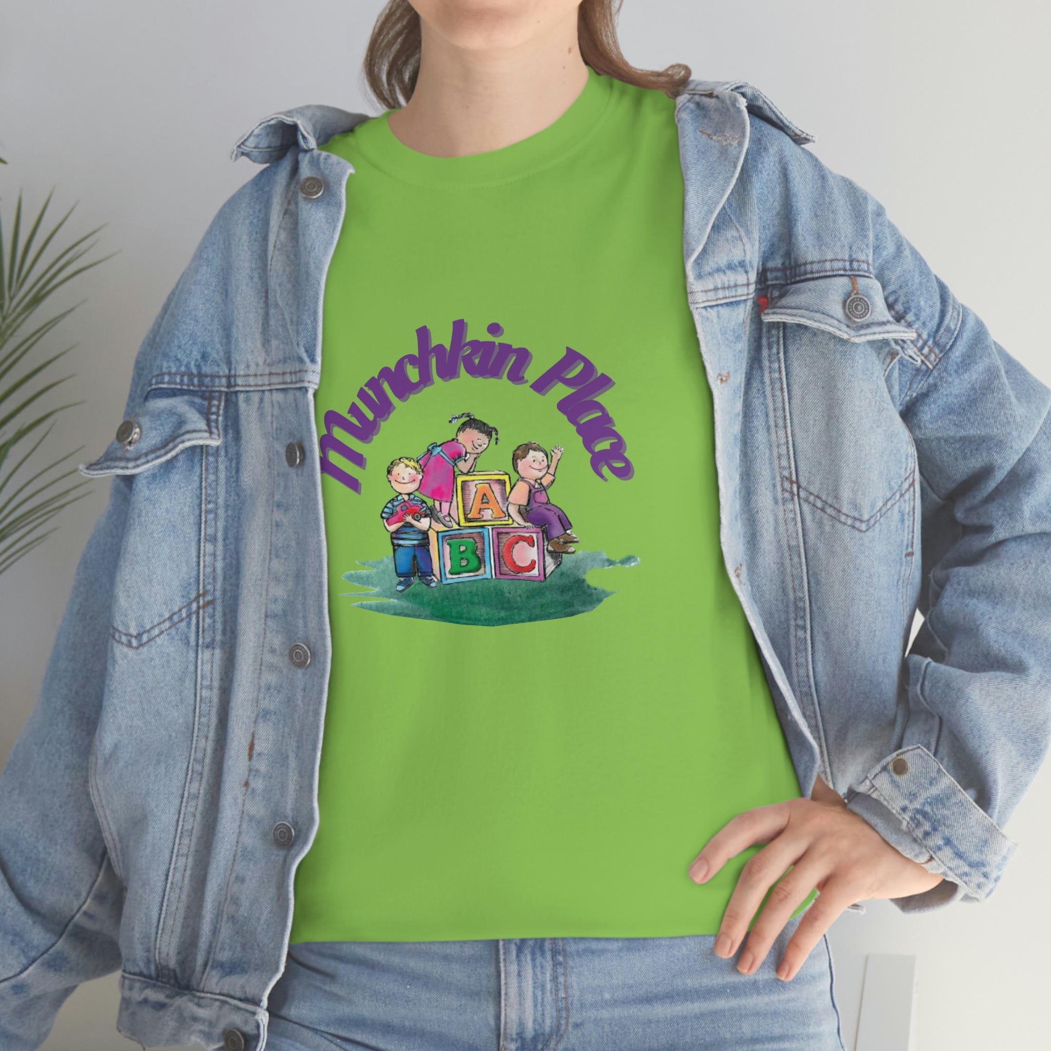 Munchkin Place Learning Unisex Heavy Cotton Tee