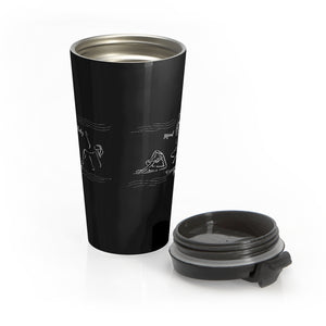 Mind Body Transcendental Yoga Stainless Steel Travel Mug lll