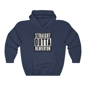 Straight Outta Beaverton Unisex Heavy Blend™ Hooded Sweatshirt