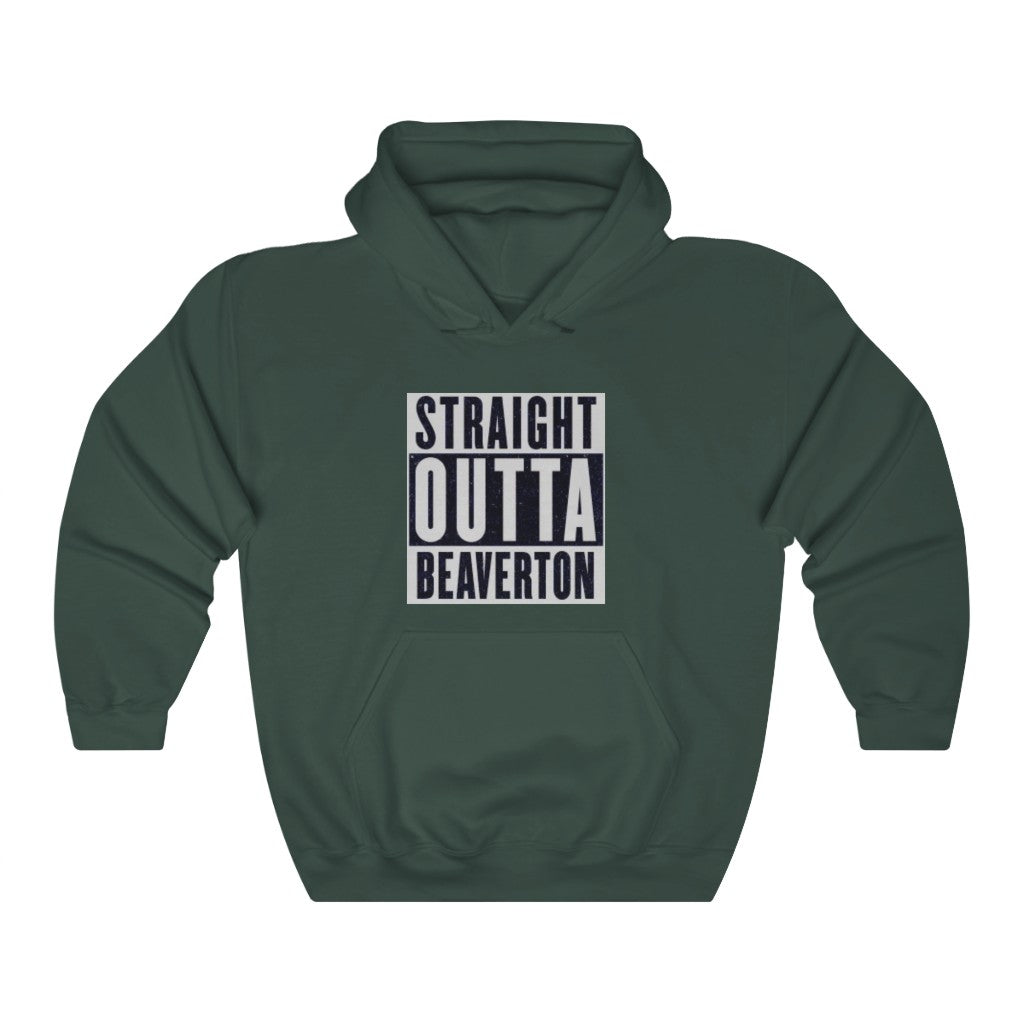 Straight Outta Beaverton Unisex Heavy Blend™ Hooded Sweatshirt