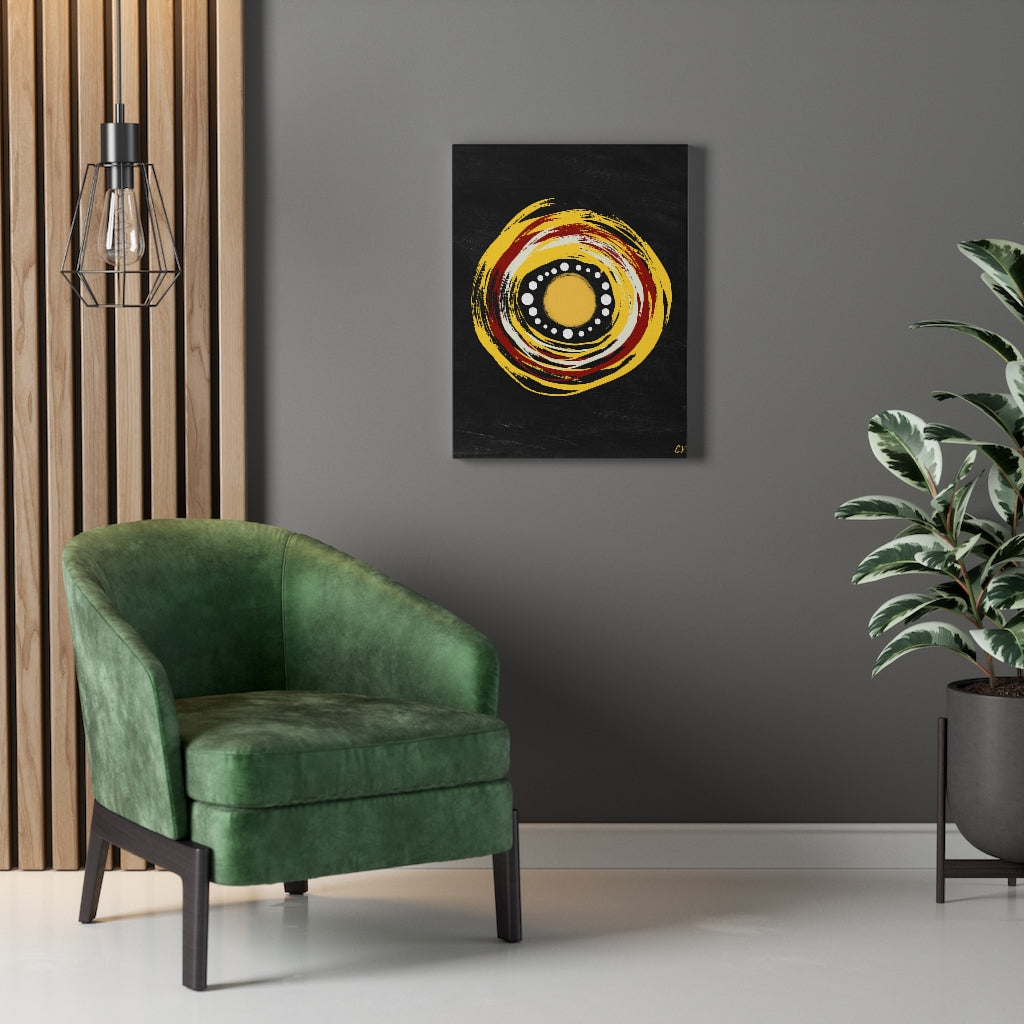 The Circle Gallery Wrapped Canvas Print